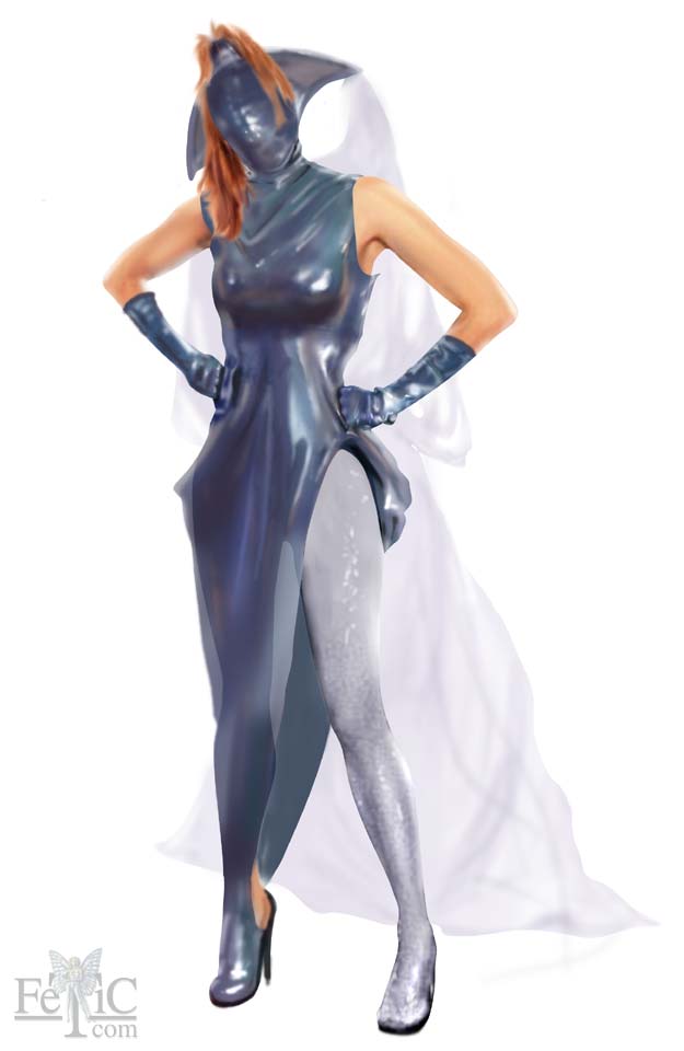 Erotic Art | Rubber Fetish : Partydress